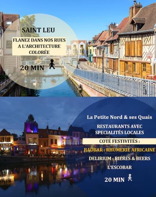 L'Eclat Prestigieux : Quartier Henriville Amiens Exterior foto
