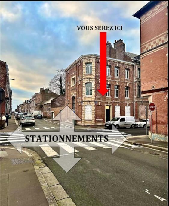 L'Eclat Prestigieux : Quartier Henriville Amiens Exterior foto